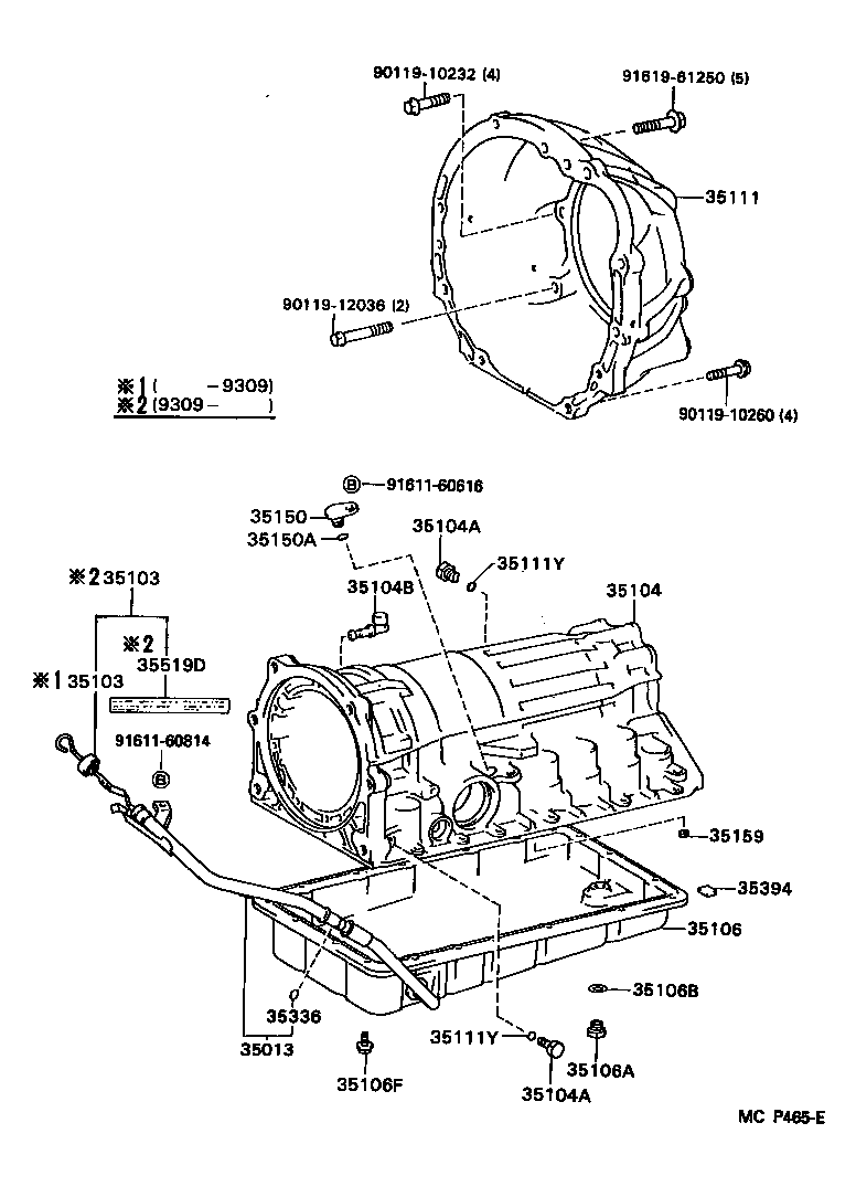 35111-30140 HOUSING, AUTOMATIC TRANSMISSION product image