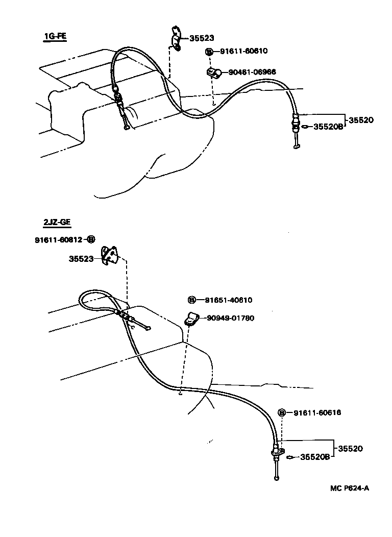 35520-30170 CABLE ASSY, THROTTLE product image