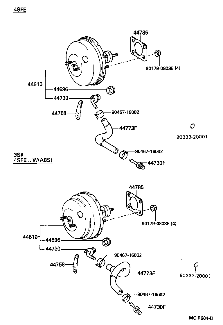 44610-2D630 BOOSTER ASSY, BRAKE product image
