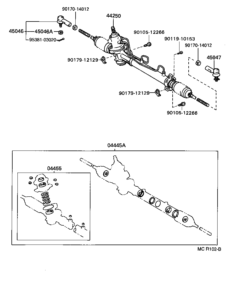 44210-20460 VALVE ASSY, POWER STEERING CONTROL product image