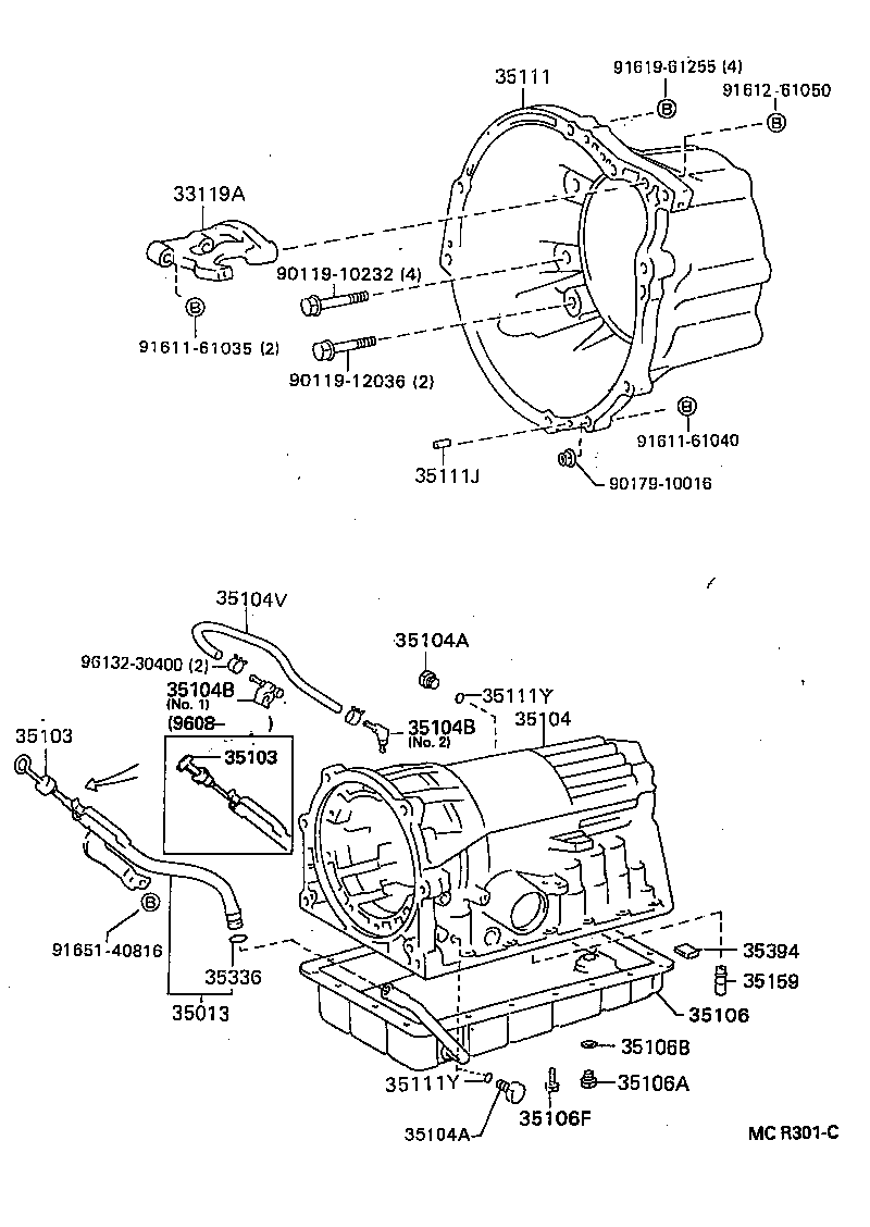 35104-28021 CASE SUB-ASSY, AUTOMATIC TRANSMISSION product image