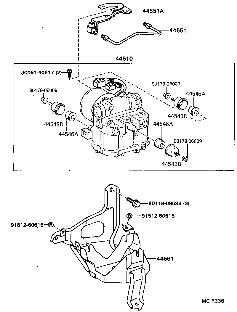 47321-28400 TUBE, REAR BRAKE, NO.1 product image