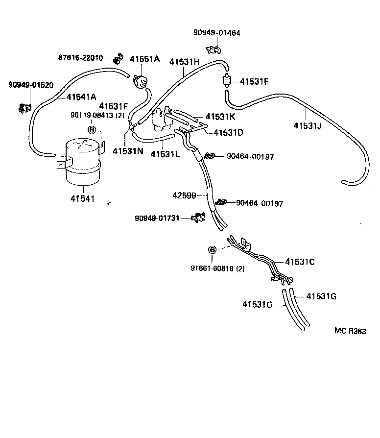 41110-35510 CARRIER ASSY, DIFFERENTIAL, FRONT product image