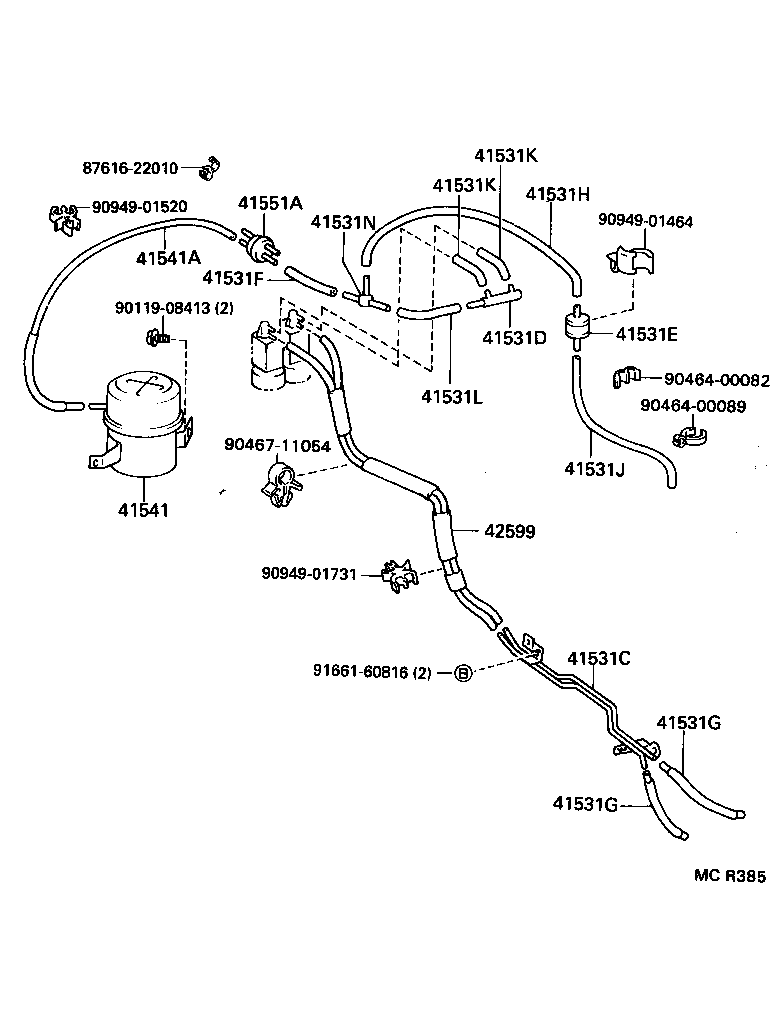 41110-35440 CARRIER ASSY, DIFFERENTIAL, FRONT product image