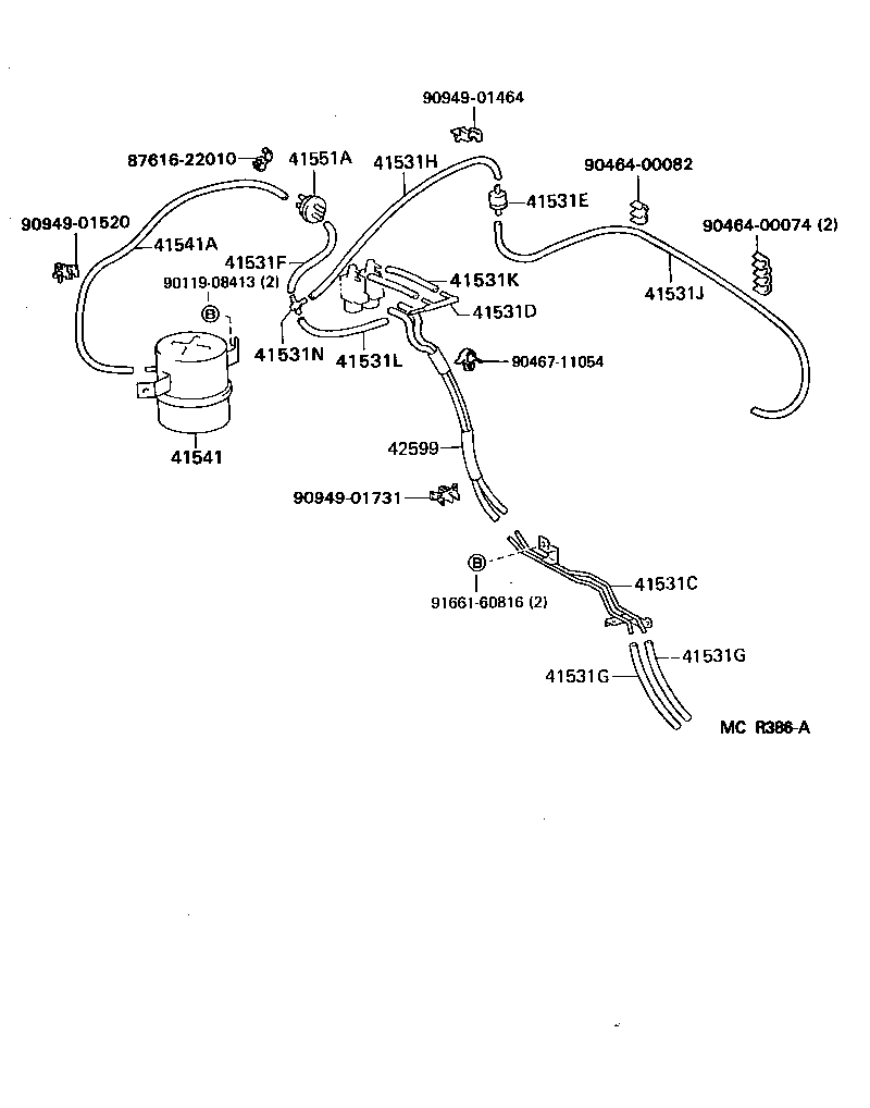 41110-35440 CARRIER ASSY, DIFFERENTIAL, FRONT product image