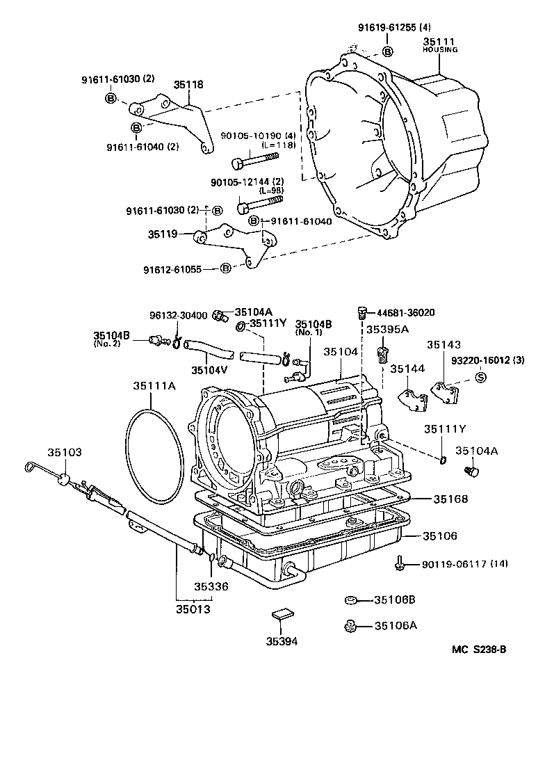 35106-14022 PAN SUB-ASSY, AUTOMATIC TRANSMISSION OIL product image