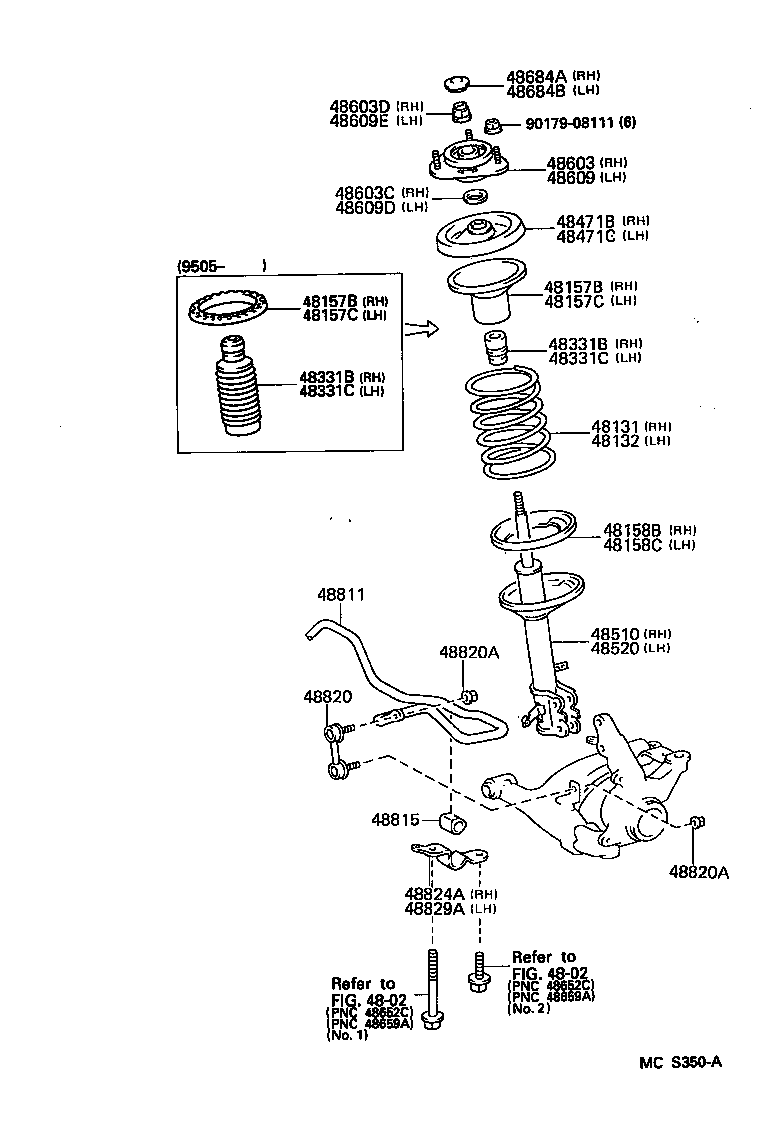 48131-1K870 SPRING, FRONT COIL, RH product image