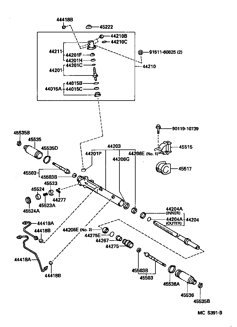 44022-35010 HOUSING, CONTROL VALVE product image