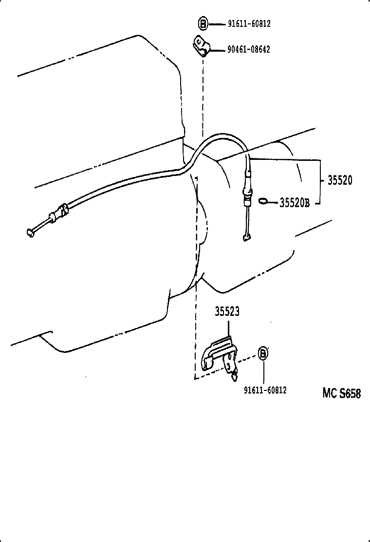 35520-37030 CABLE ASSY, THROTTLE product image