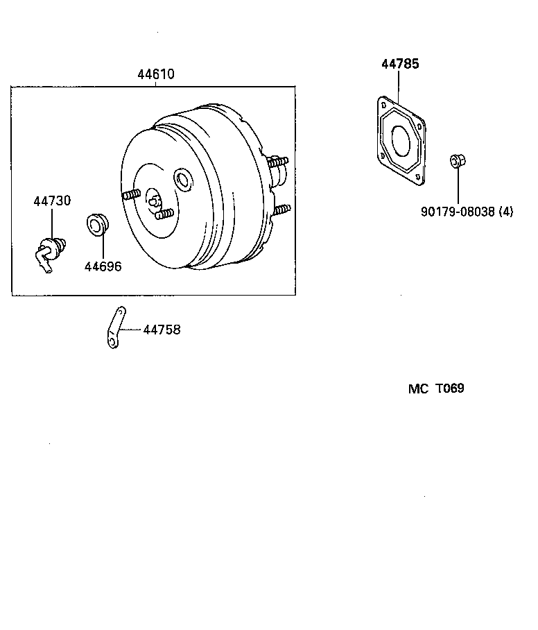 44773-12640 HOSE, UNION TO CHECK VALVE product image