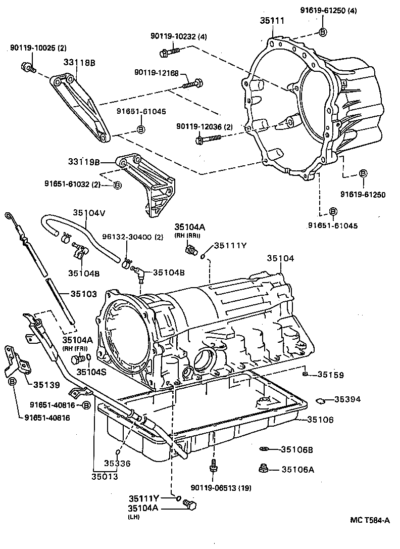 35111-60080 HOUSING, AUTOMATIC TRANSMISSION product image