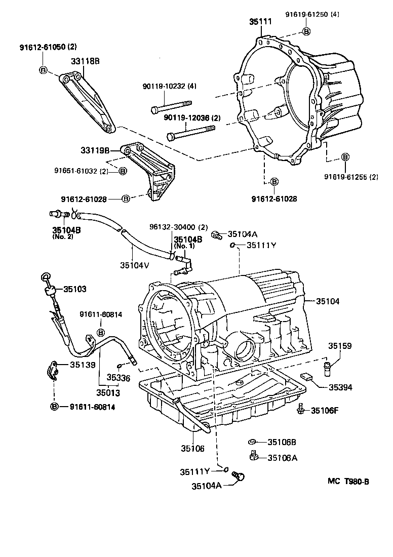 35103-30401 GAGE SUB-ASSY, TRANSMISSION OIL LEVEL product image
