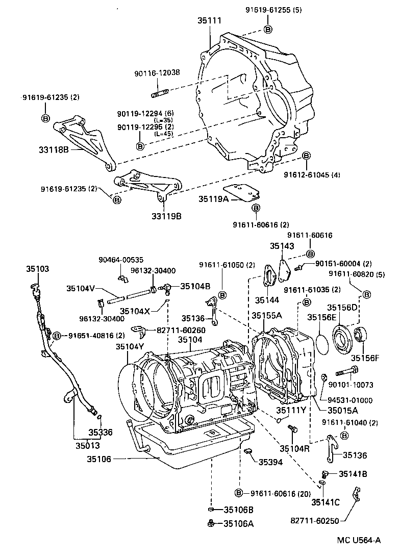 35123-37010 SKIRT, TRANSMISSION BREATHER product image