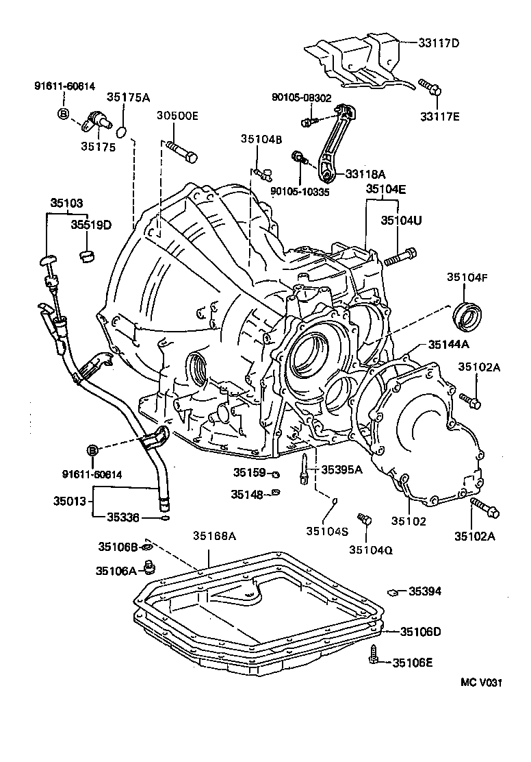35103-16200 GAGE SUB-ASSY, TRANSMISSION OIL LEVEL product image