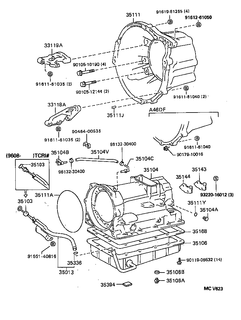 35111-28060 HOUSING, AUTOMATIC TRANSMISSION product image