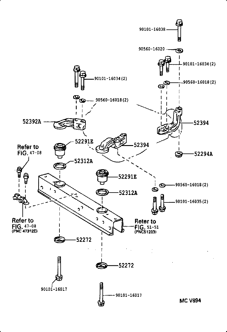 41108-65010 COVER, FRONT DIFFERENTIAL CARRIER product image