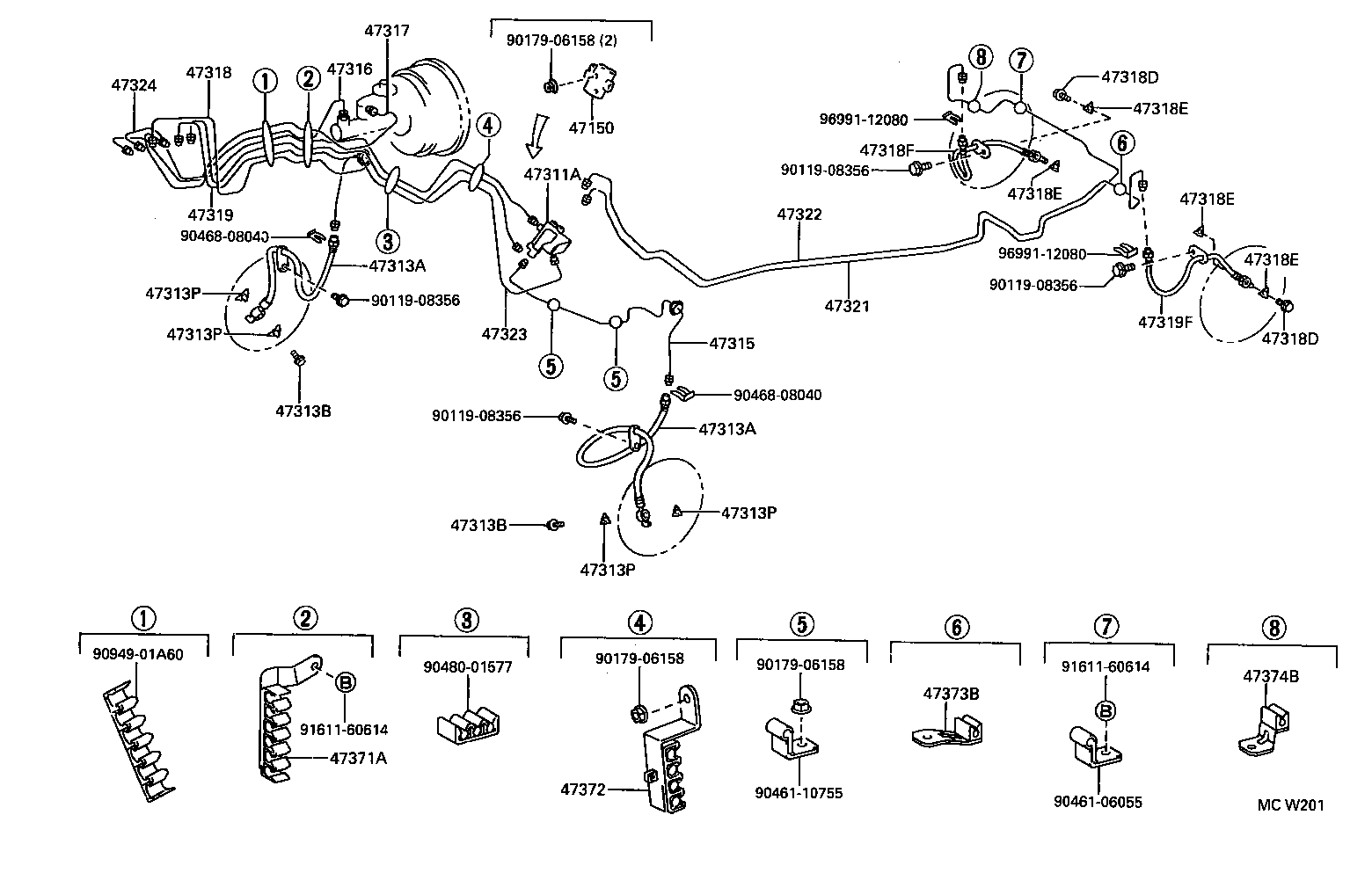 47150-12260 VALVE ASSY, PROPORTIONING product image