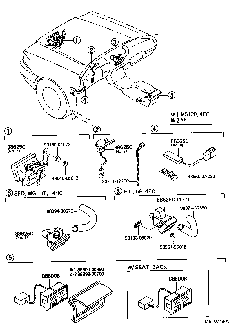 55845-30140 DUCT, HEATER TO REGISTER, NO.3 product image