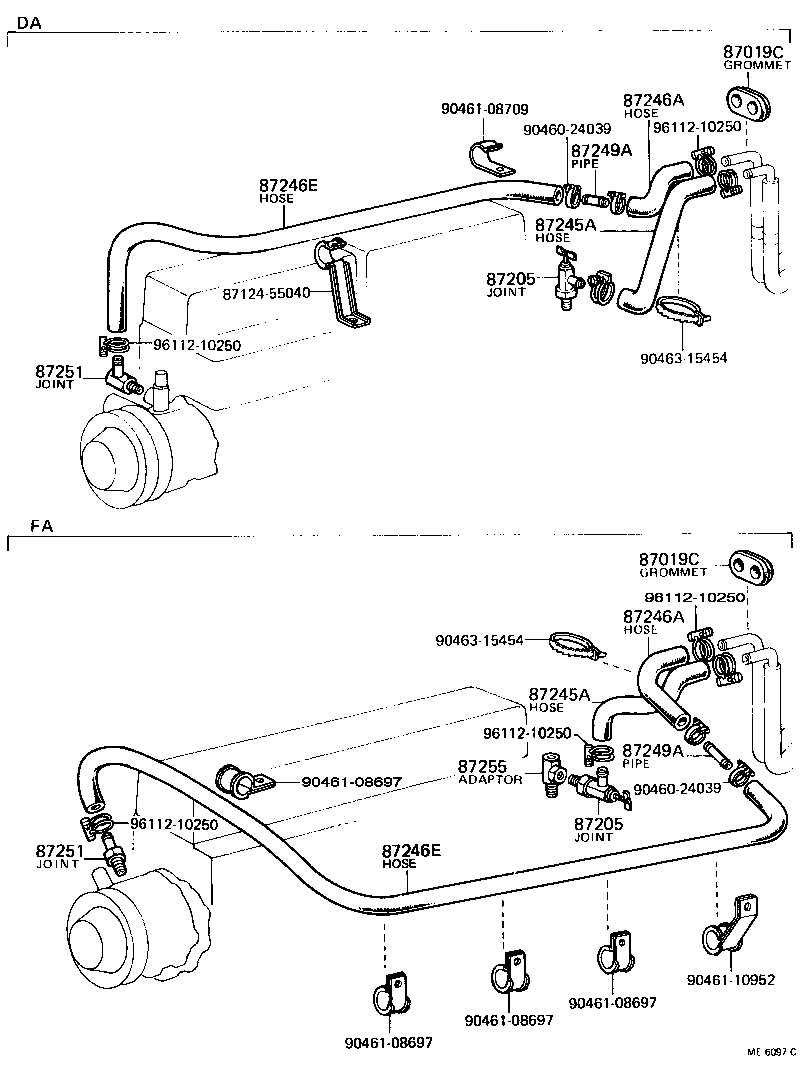87204-29010 JOINT OR UNION, WATER HOSE THROUGH product image