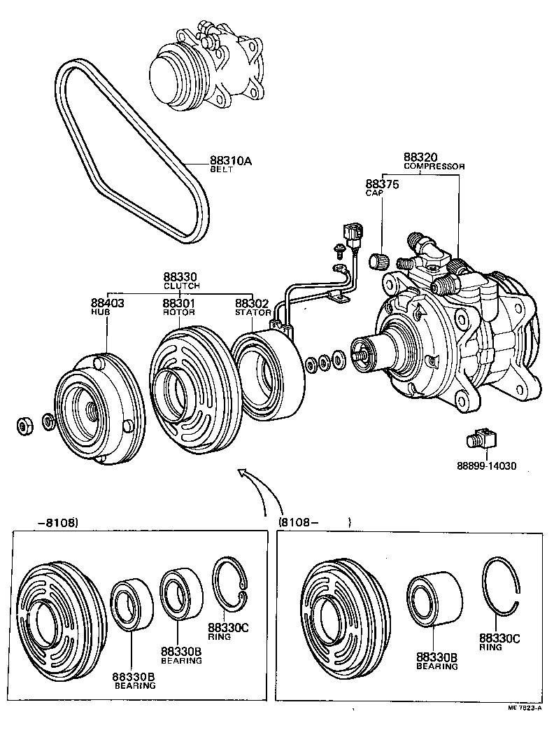 88320-20280 COMPRESSOR ASSY, COOLER product image