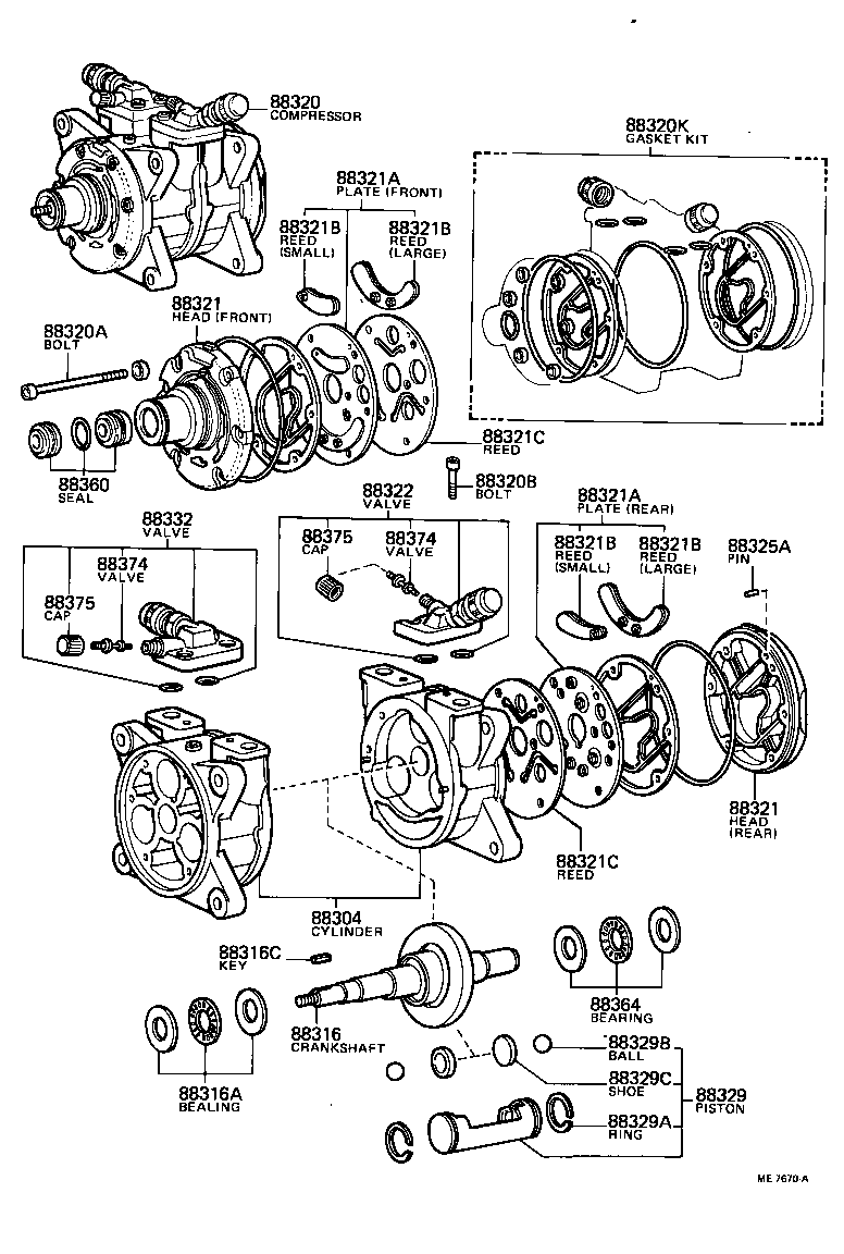 88307-35010 REED SUB-ASSY, VALVE product image