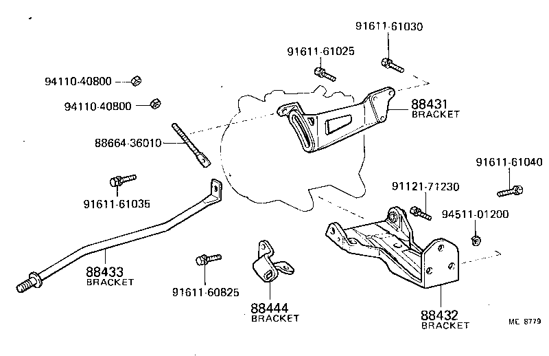 88320-60060 COMPRESSOR ASSY, COOLER product image