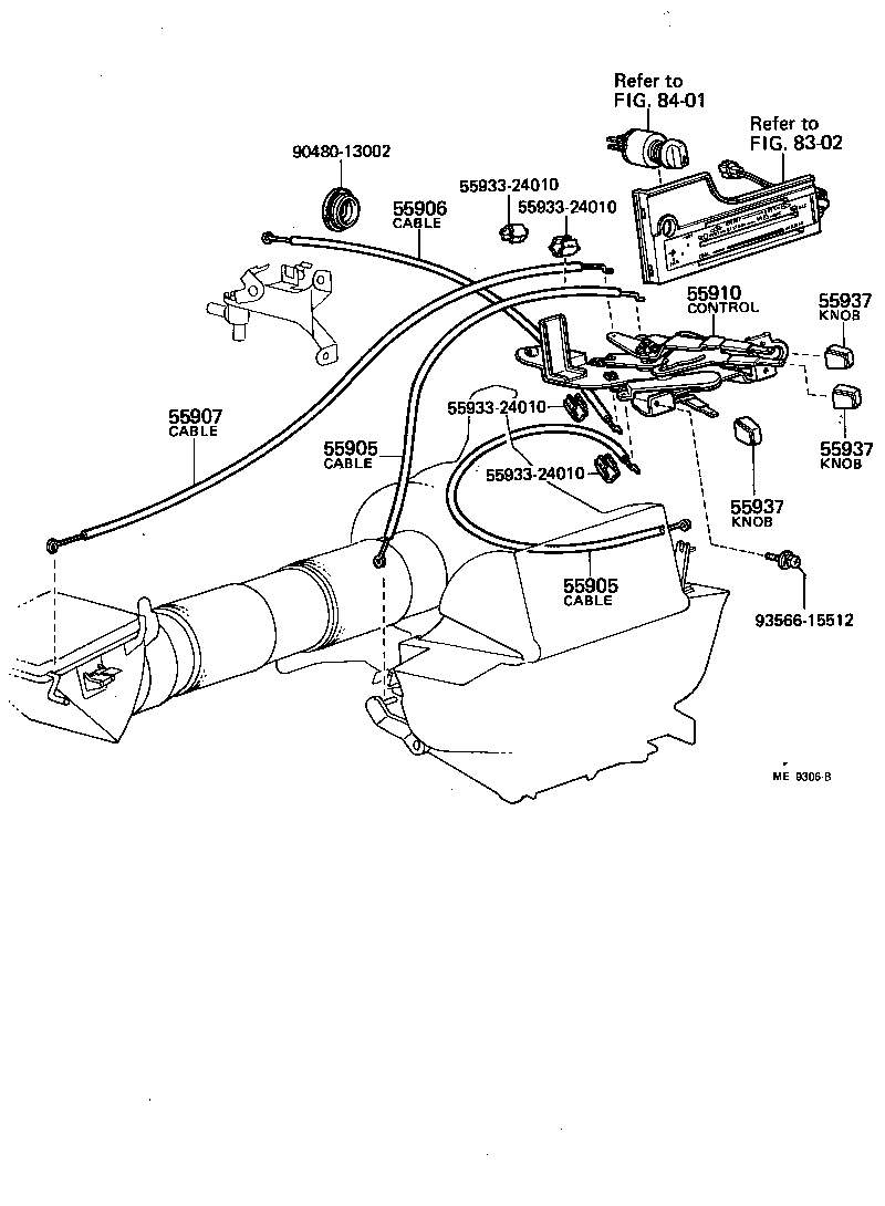 55088-10020 DUCT, AIR, SIDE NO.1 RH product image