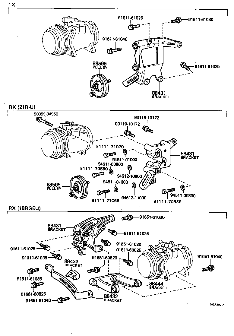 88320-14280 COMPRESSOR ASSY, COOLER product image