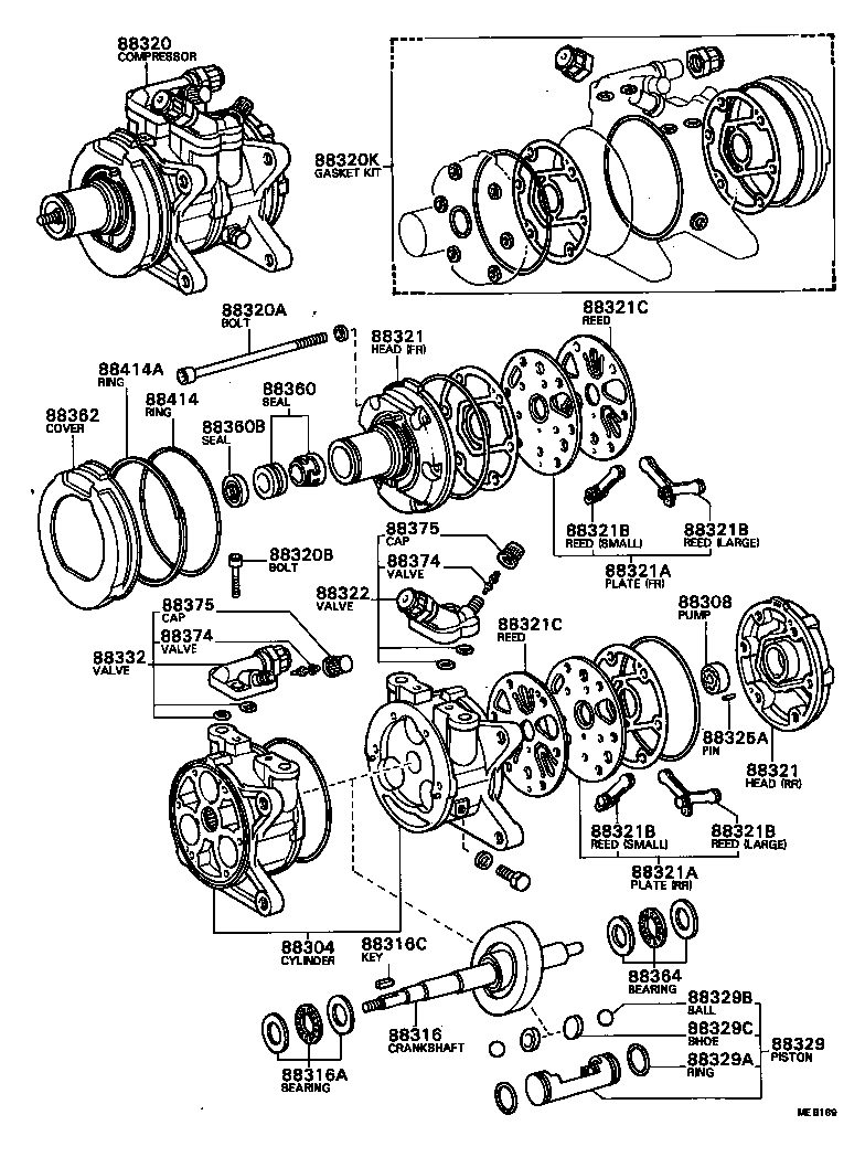 88307-35010 REED SUB-ASSY, VALVE product image