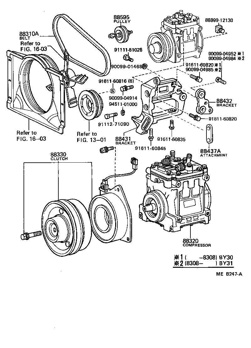 88320-37020 COMPRESSOR ASSY, COOLER product image