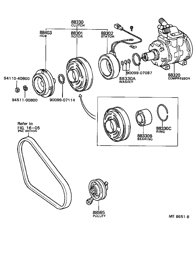 88320-20581 COMPRESSOR ASSY, COOLER product image
