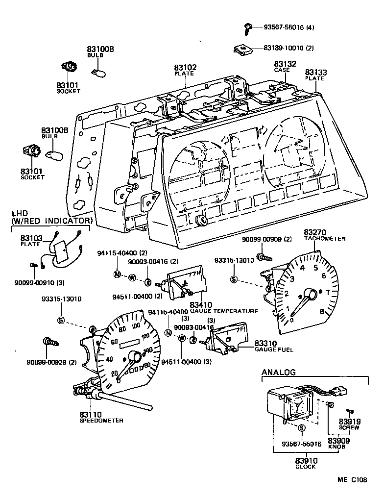 95411-19930 HOSE, VACUUM(FOR ECONOMETER) product image