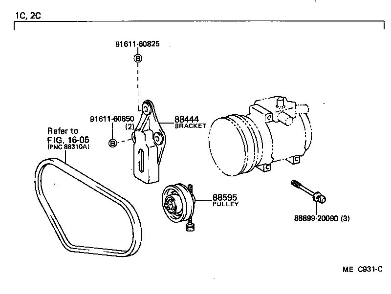 88320-27010 COMPRESSOR ASSY, COOLER product image