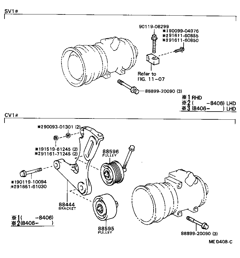 88320-32020 COMPRESSOR ASSY, COOLER product image