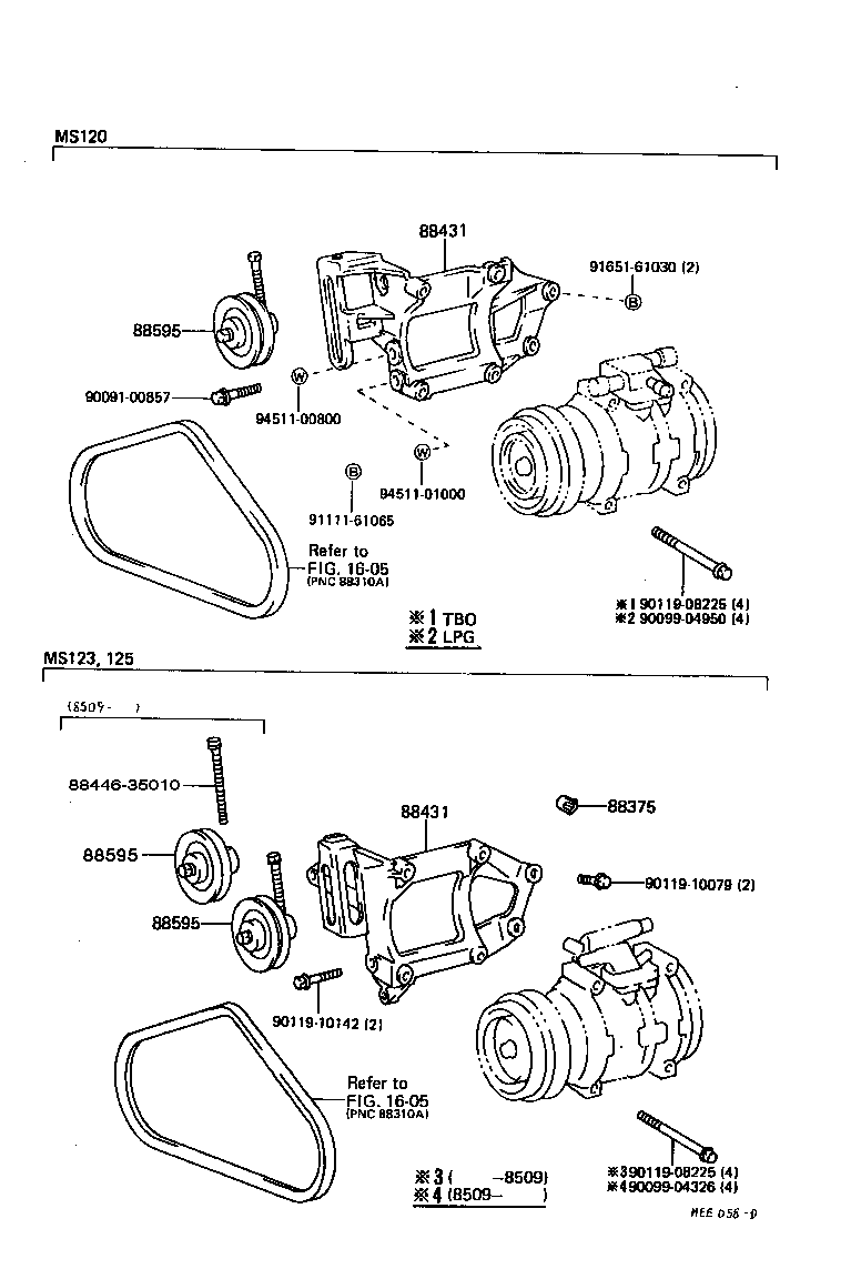 88320-30371 COMPRESSOR ASSY, COOLER product image