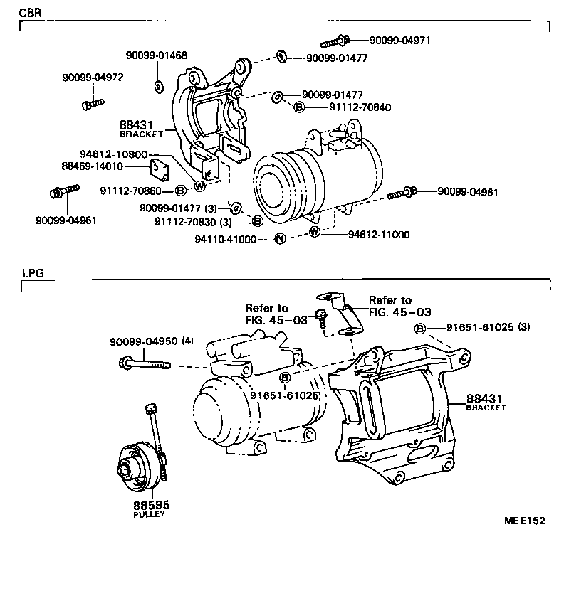 88320-14280 COMPRESSOR ASSY, COOLER product image