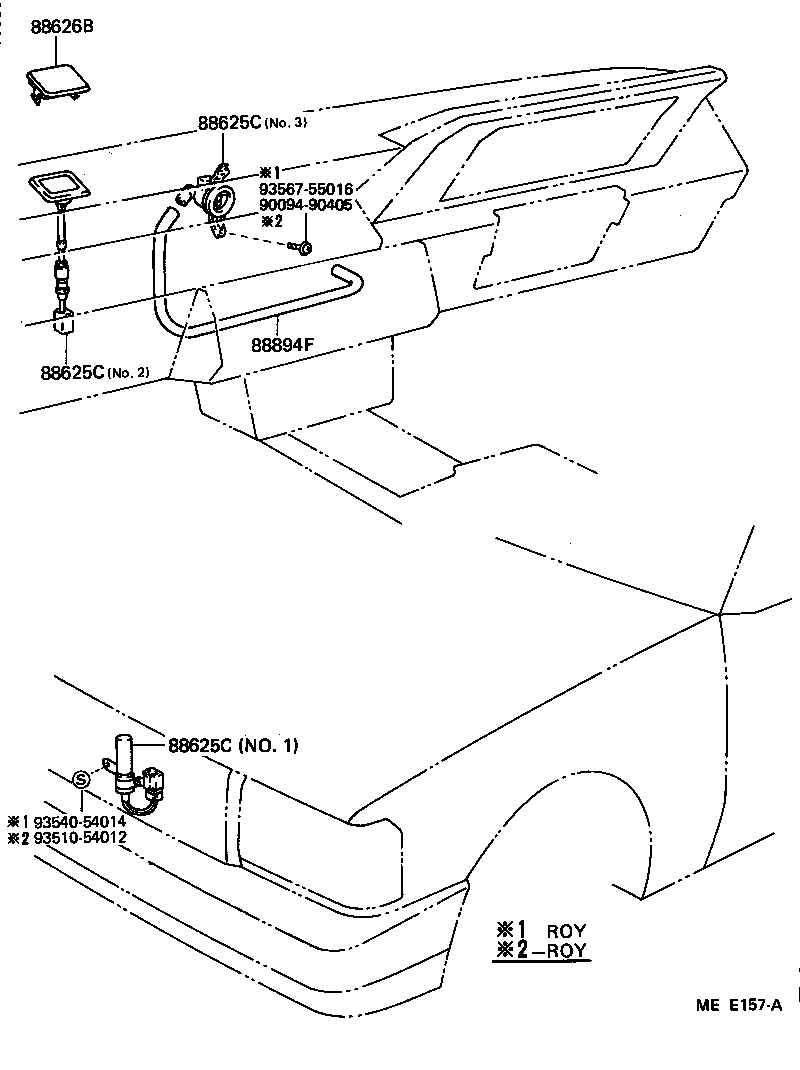 55086-30080 DUCT, AIR, NO.4 product image