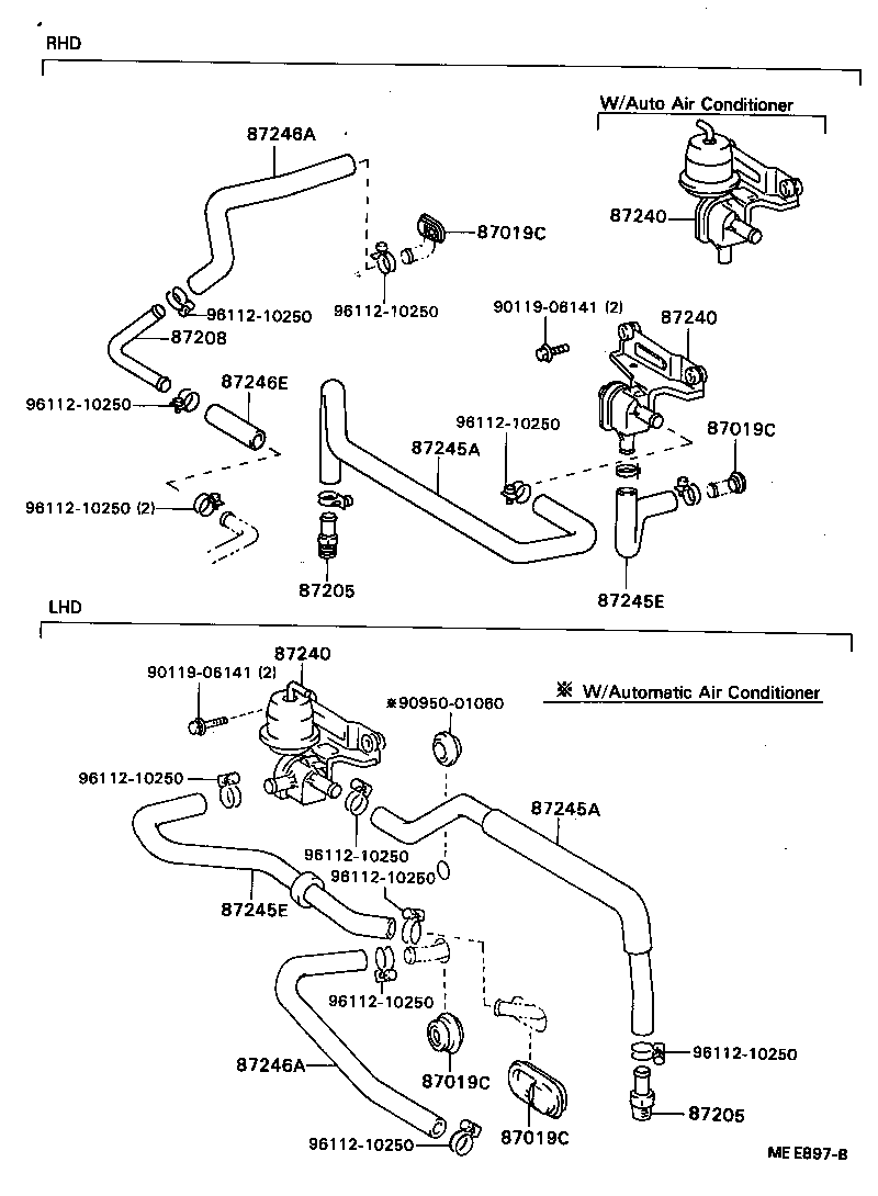 90404-54023 JOINT OR UNION, WATER HOSE THROUGH product image