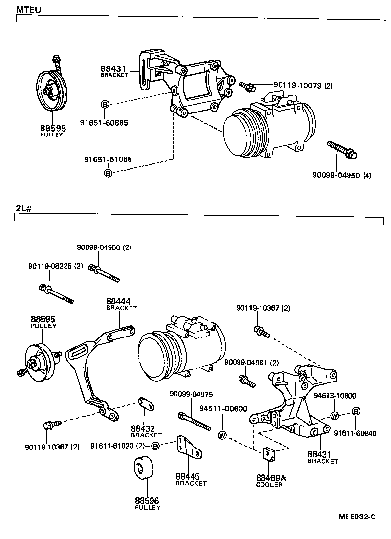 88320-22380 COMPRESSOR ASSY, COOLER product image