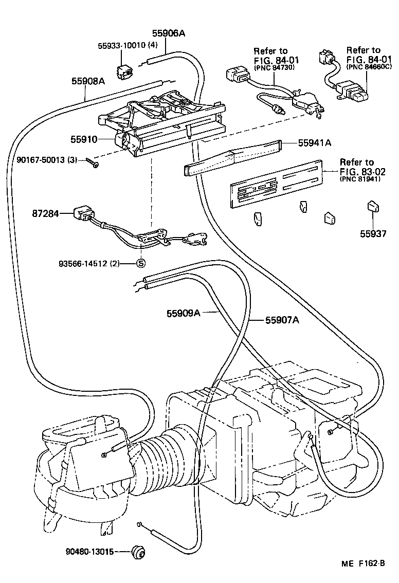55086-10060 DUCT, AIR, SIDE NO.1 RH product image