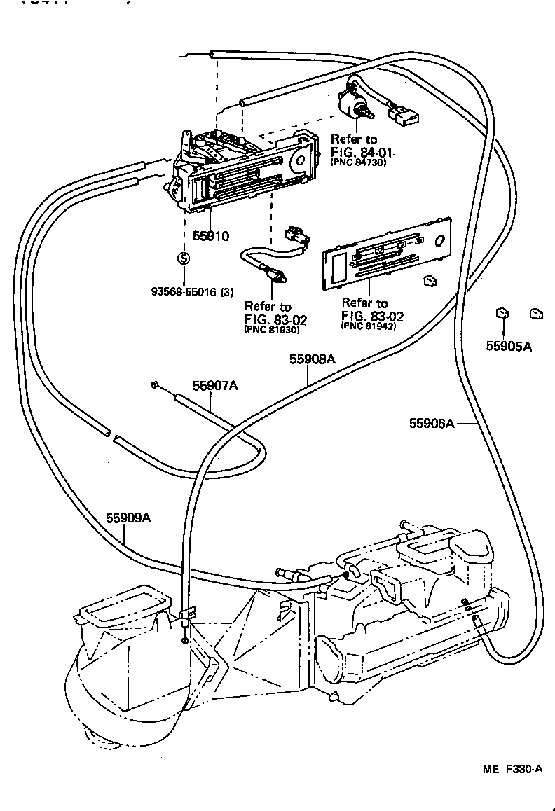 55085-90K02 DUCT, AIR, SIDE NO.1 RH product image