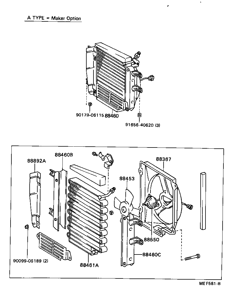 11690-17702 FAN, COOLING (FOR CONDENSER) product image