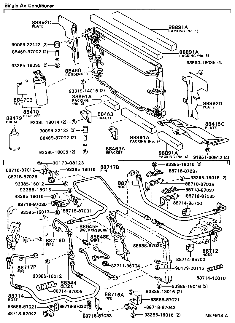88550-87002 MOTOR ASSY, BLOWER (FOR CONDENSER) product image