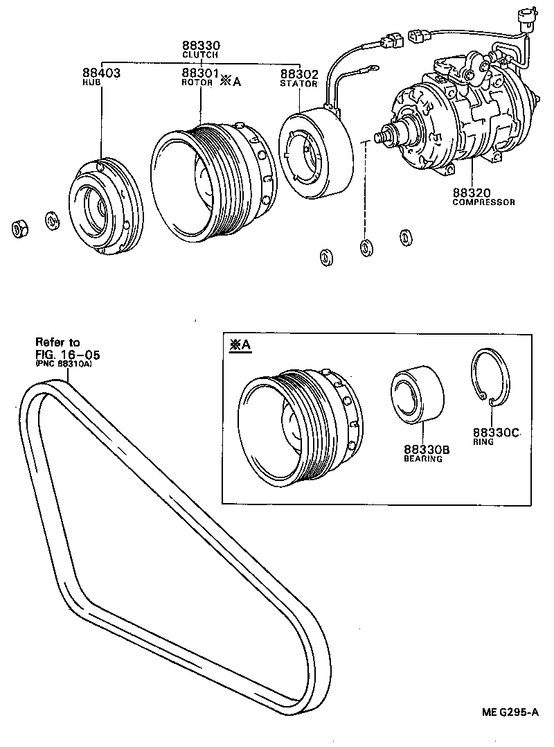 88320-20440 COMPRESSOR ASSY, COOLER product image