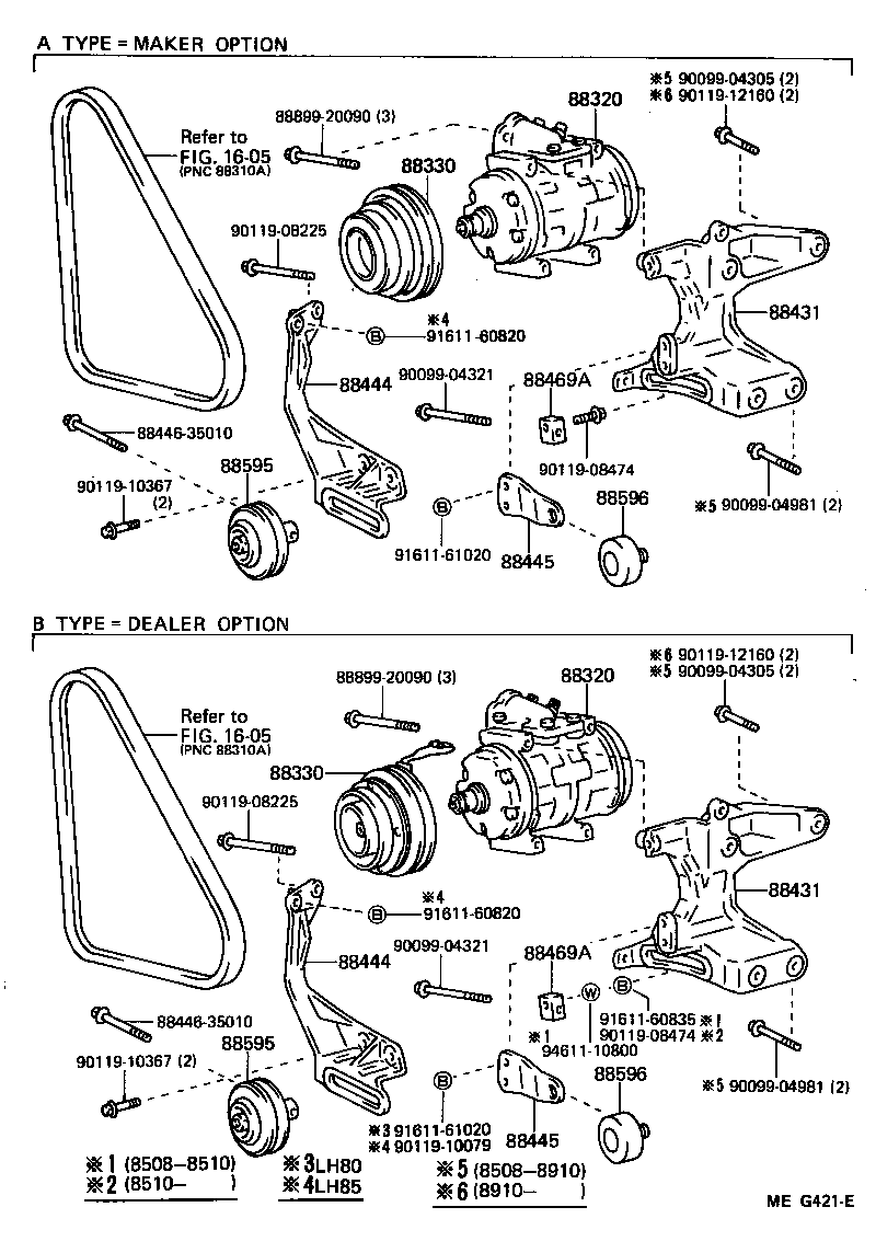 88320-26490 COMPRESSOR ASSY, COOLER product image
