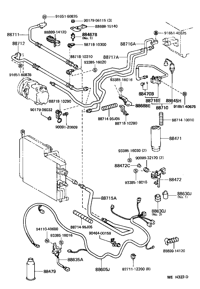 88460-10140 CONDENSER ASSY, COOLER product image