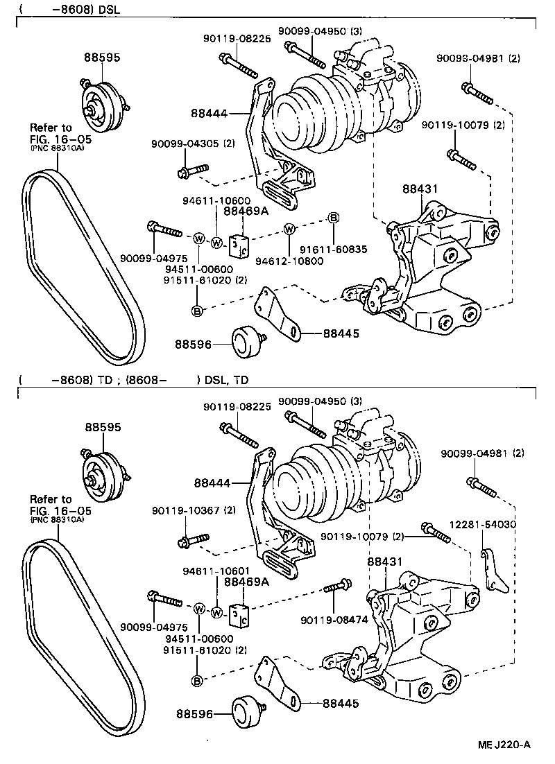 88320-60211 COMPRESSOR ASSY, COOLER product image