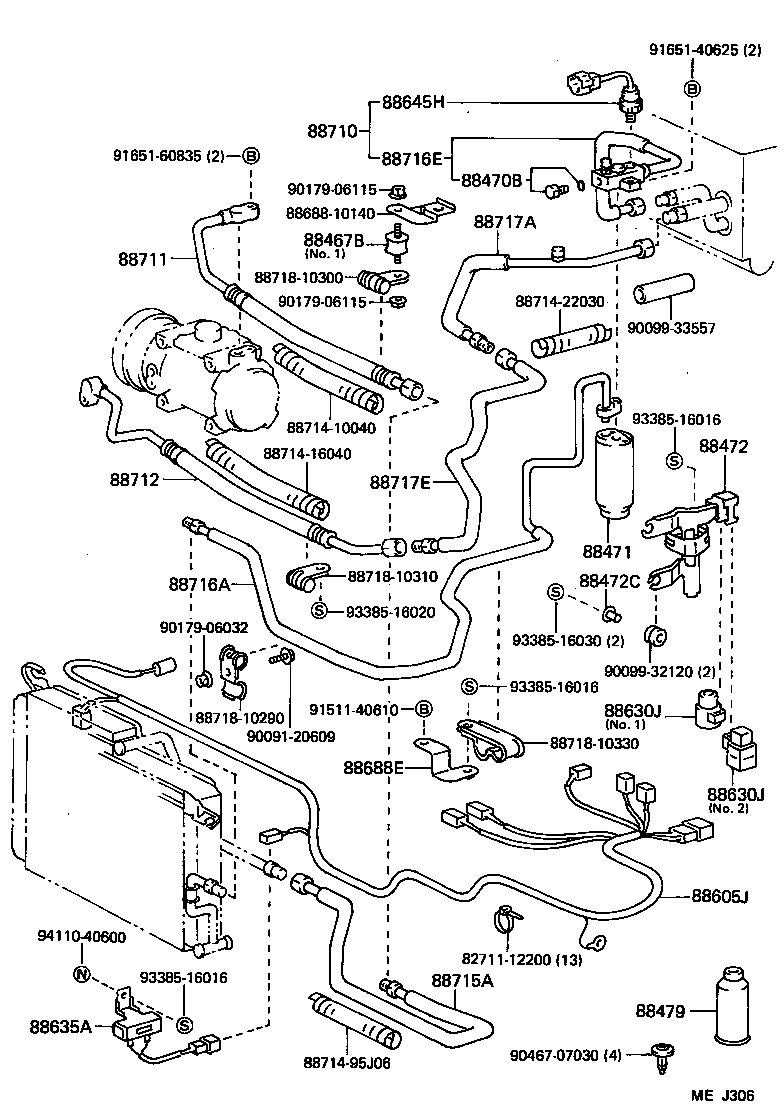 88460-10140 CONDENSER ASSY, COOLER product image