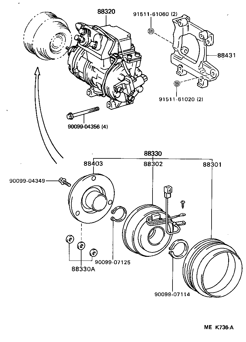 88336-32040 SENSOR, COMPRESSOR product image