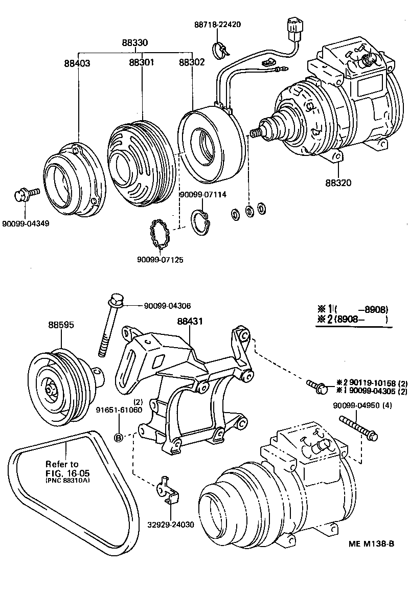 88320-14570 COMPRESSOR ASSY, COOLER product image